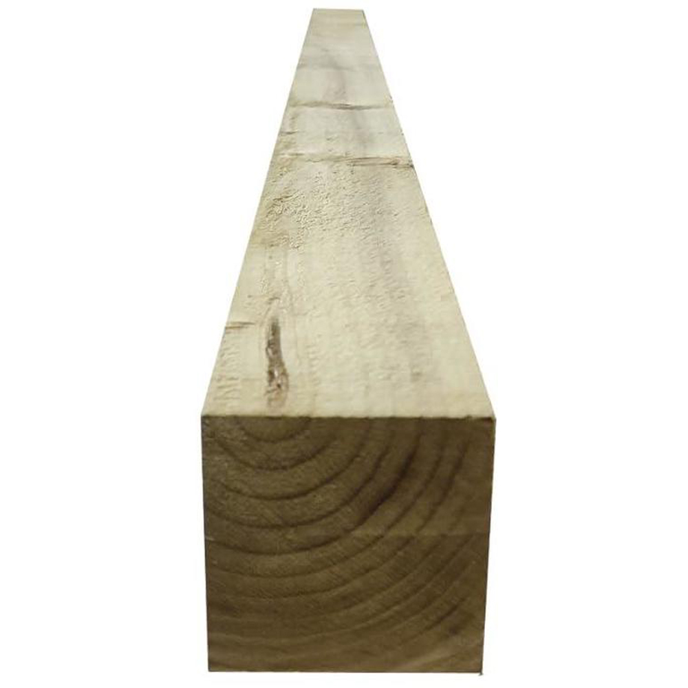 Snowdon Timber 4 x 4 inch Pressure Treated Garden Fence Post 1.8m x 100mm 6 Pack Image 2