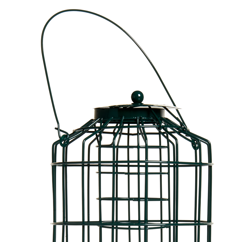 Wilko Wild Bird Caged Fat Ball Feeder Image 2