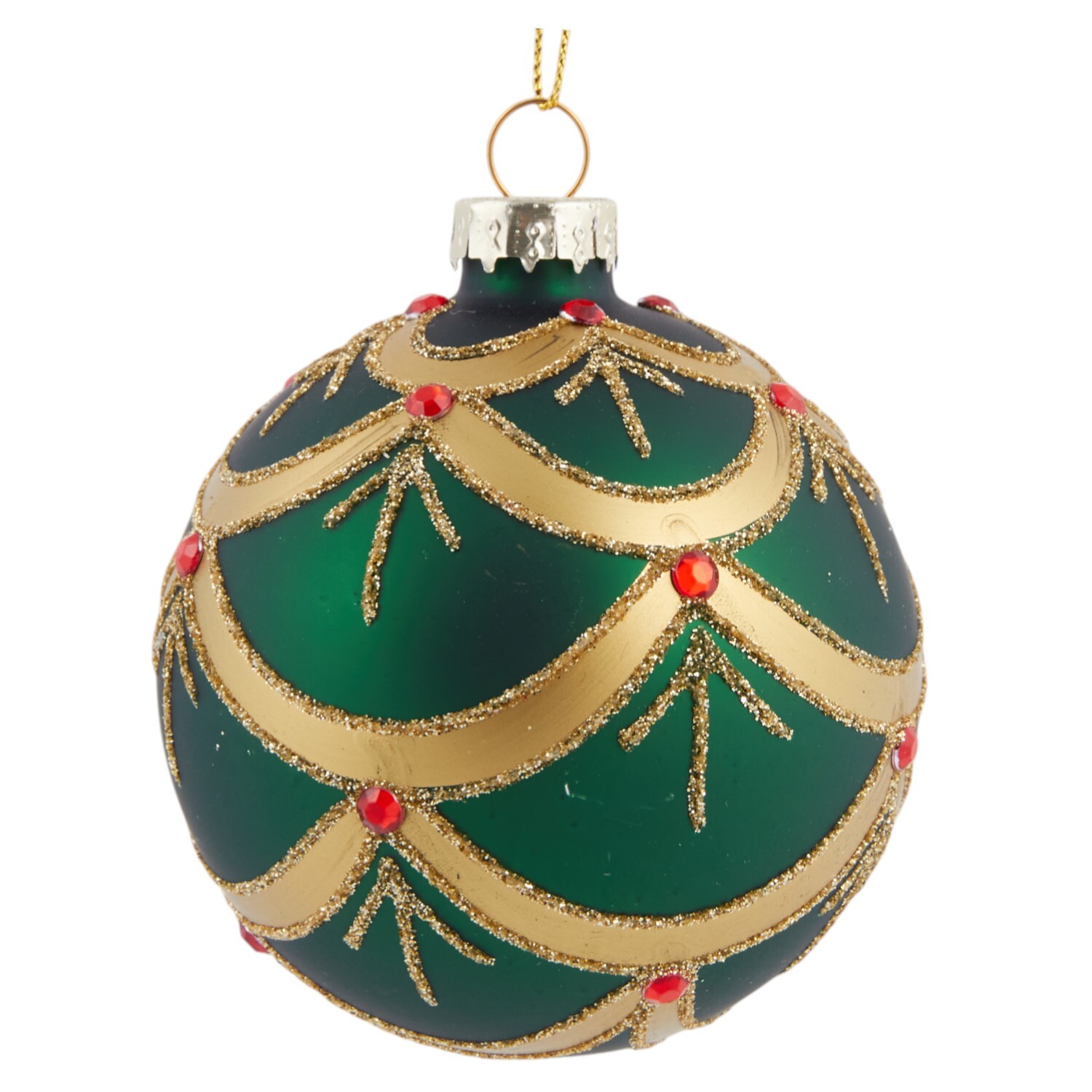 Traditional Jewelled Bauble Image 3