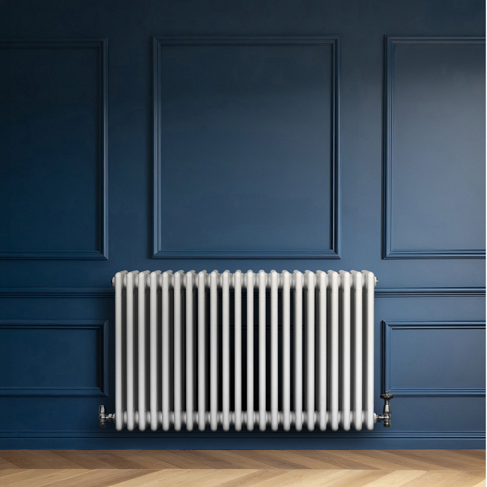 MonsterShop 4367 BTU White Traditional 4 Column Radiator 600 x 1010mm Image 2