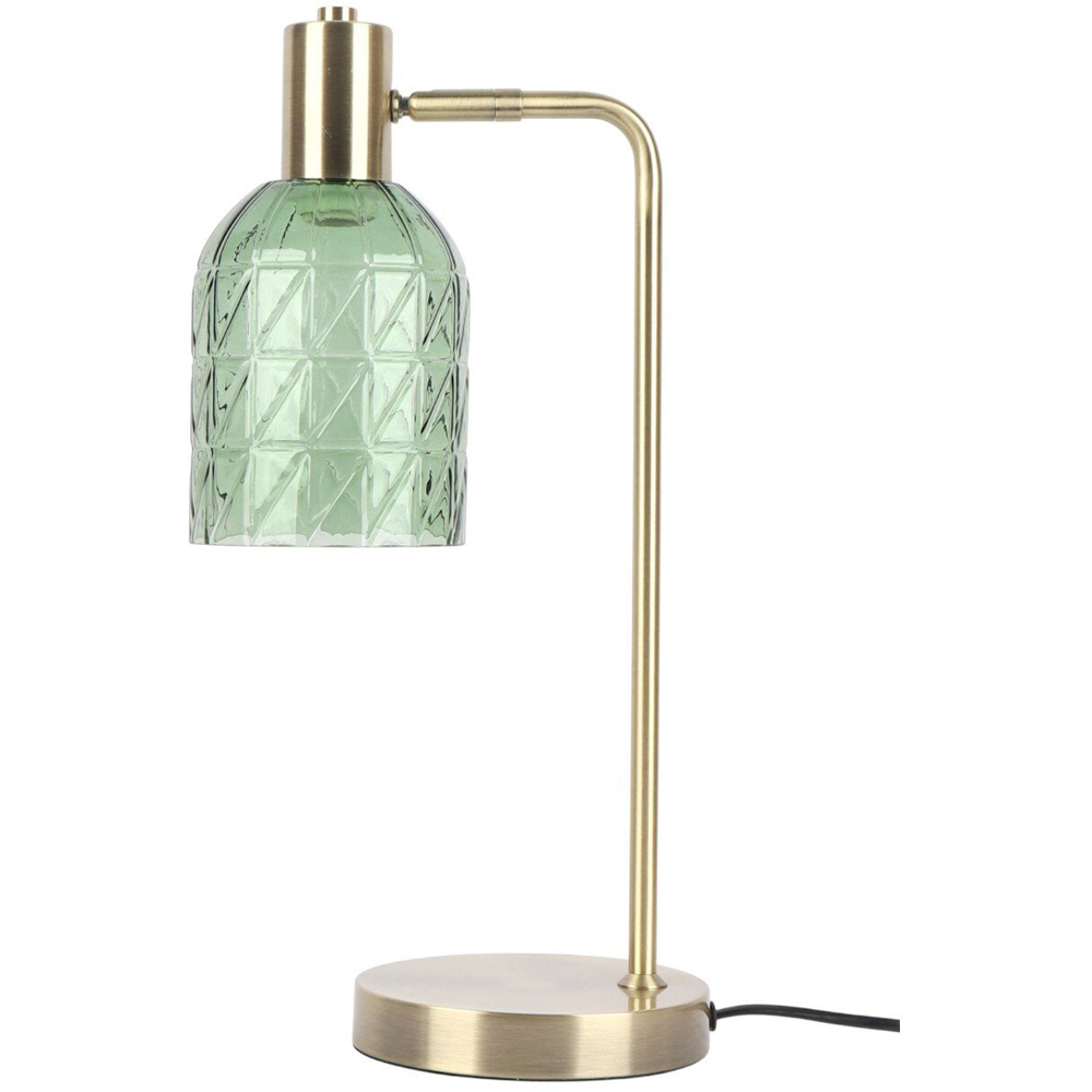 Amilla Glass Table Lamp Green Image 1