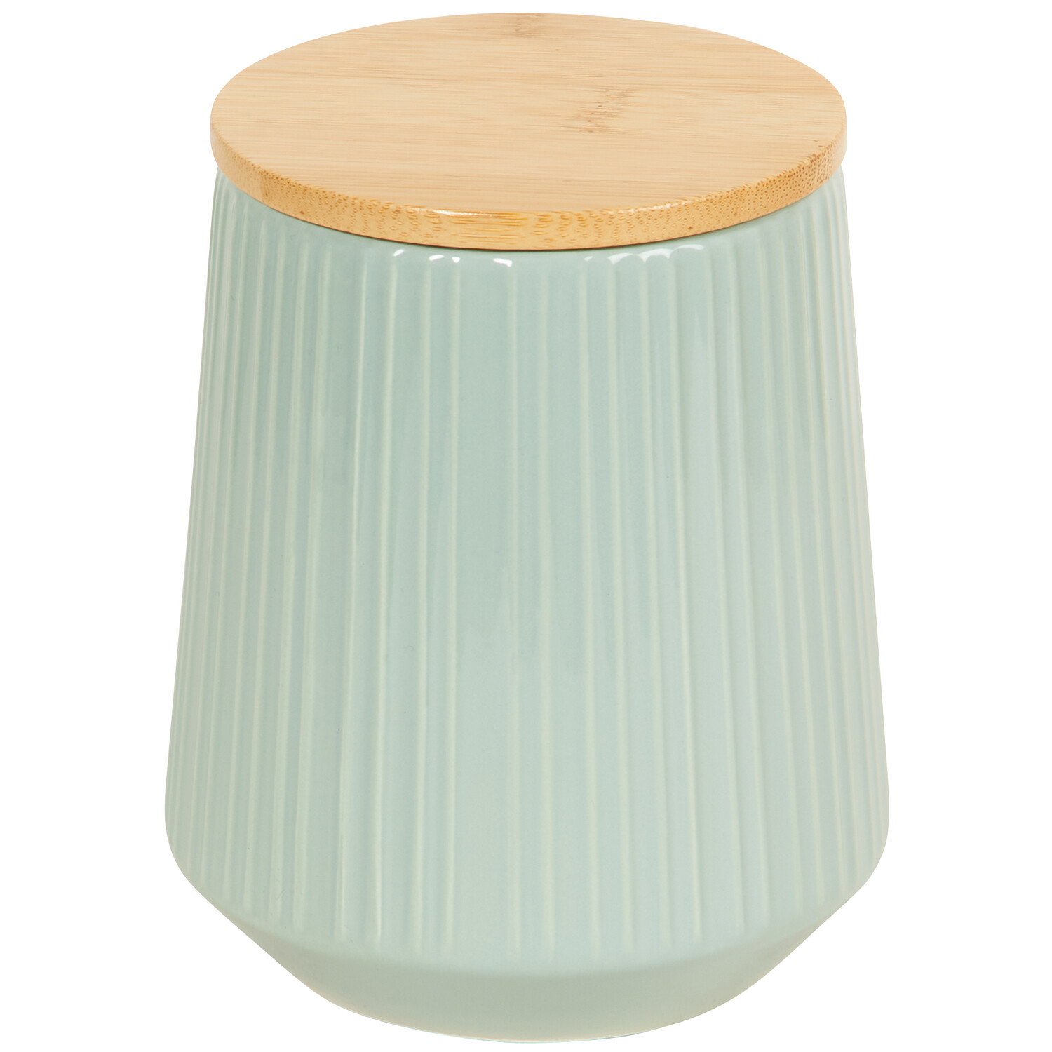 Large Conical Base Canister - Grey Image 2