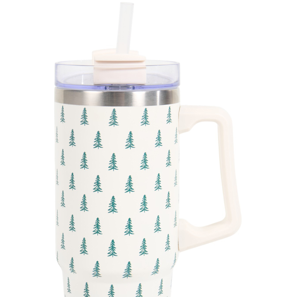 Nordic Tree Stainless Steel Jumbo Tumbler 850mlNeutral Image 4