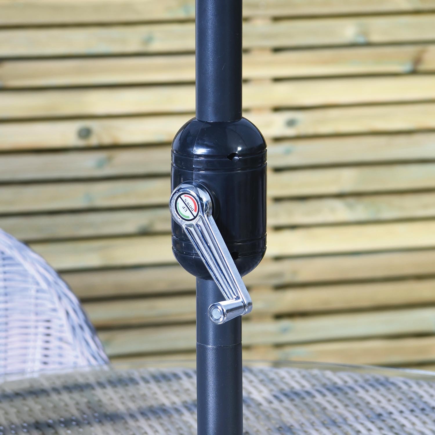 Wild Dove Crank and Tilt Parasol 3m Image 4