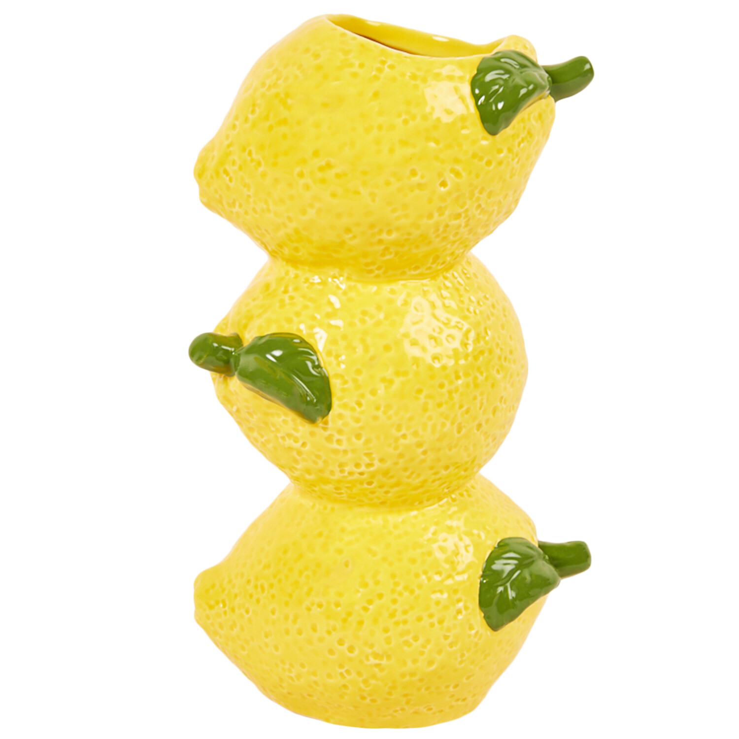 Lemon or Strawberry Stacked Mini Vase - Red or Yellow Image 4
