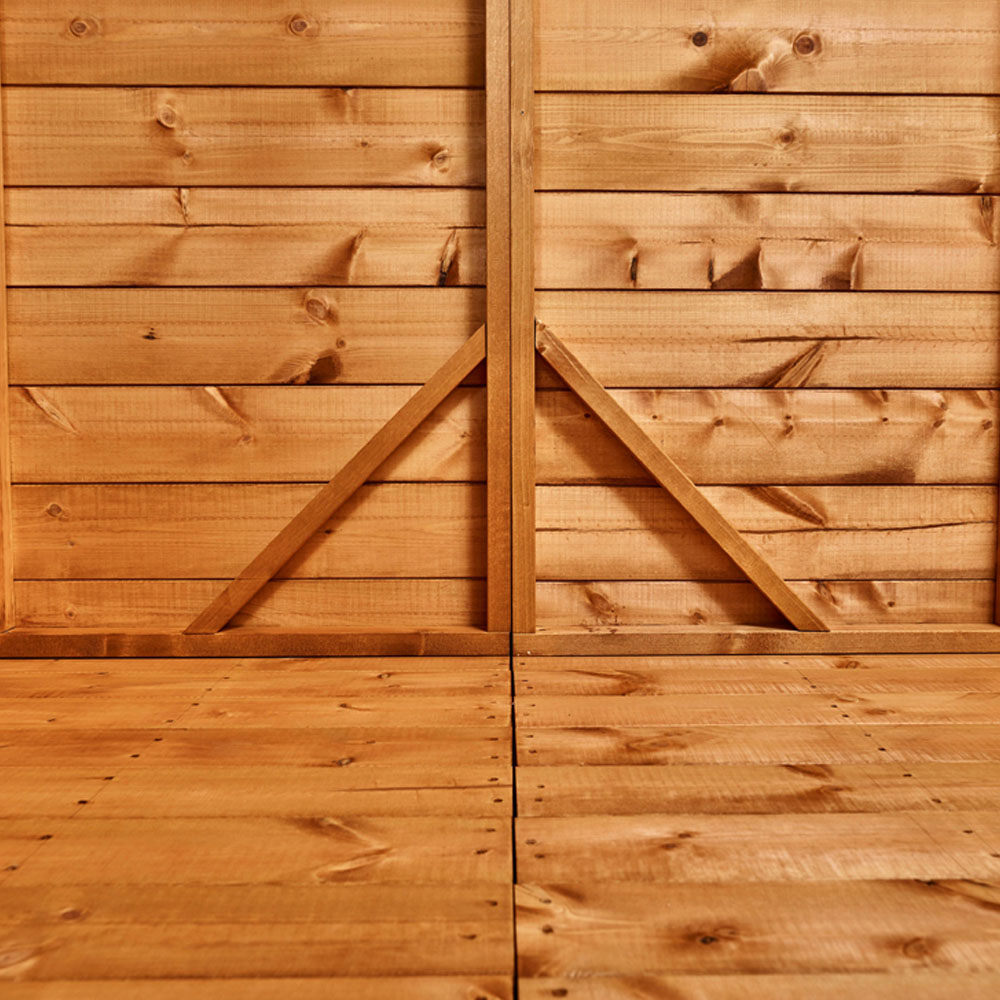 Power Sheds 10 x 6ft Double Door Apex Security Shed Image 2