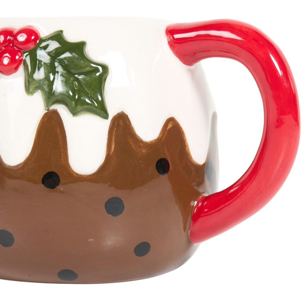 Christmas Pudding Mug Image 3