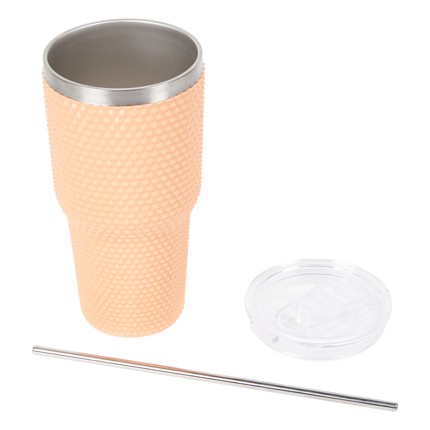 Studded Tumbler Peach Image 4