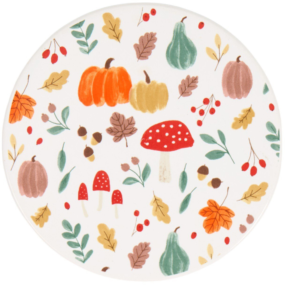 Autumn Ceramic Coaster Image 2