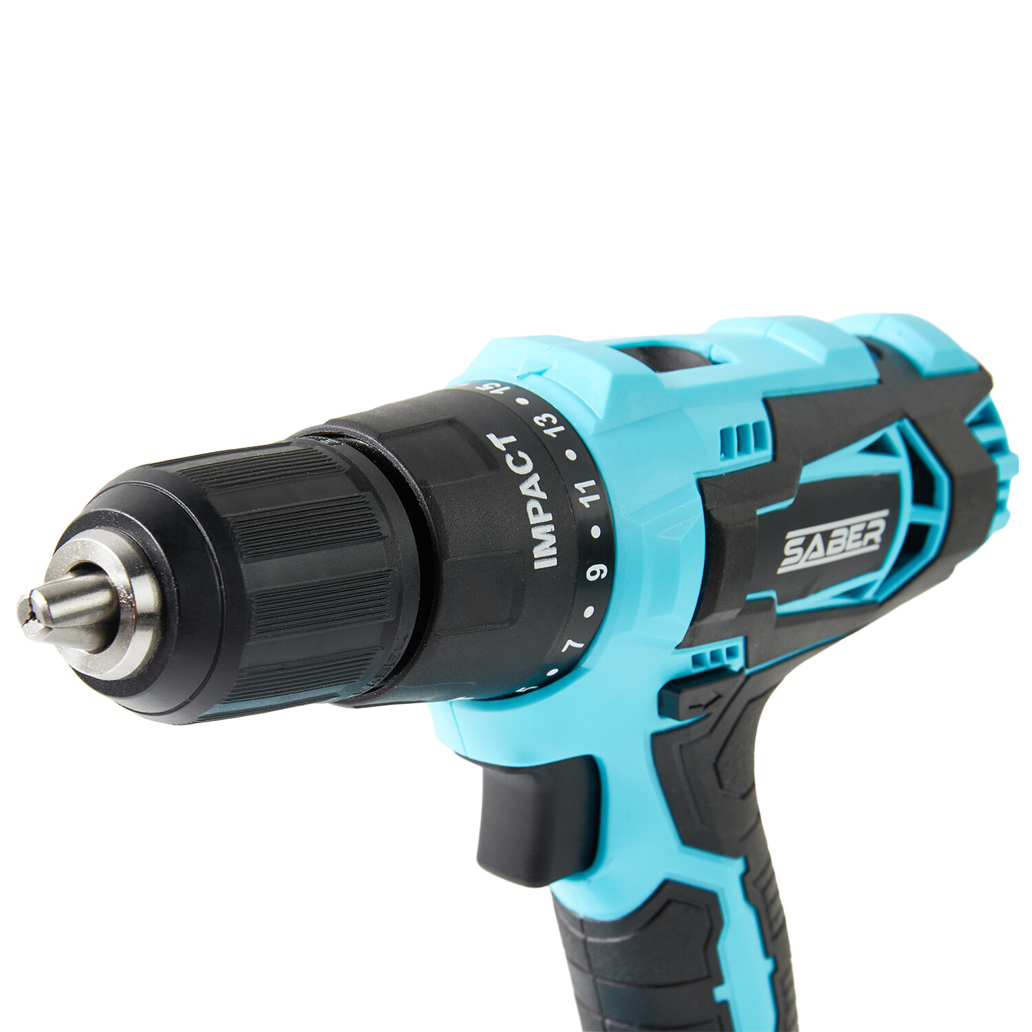 Saber 18V One Battery Cordless Combi Drill Kit Inc Battery and Charger Image 8