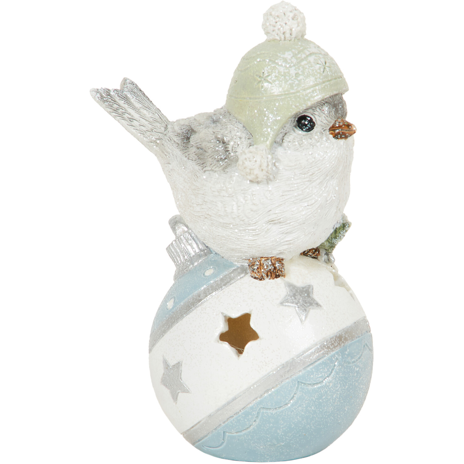 LED Cosy Sitting Robins Image 6