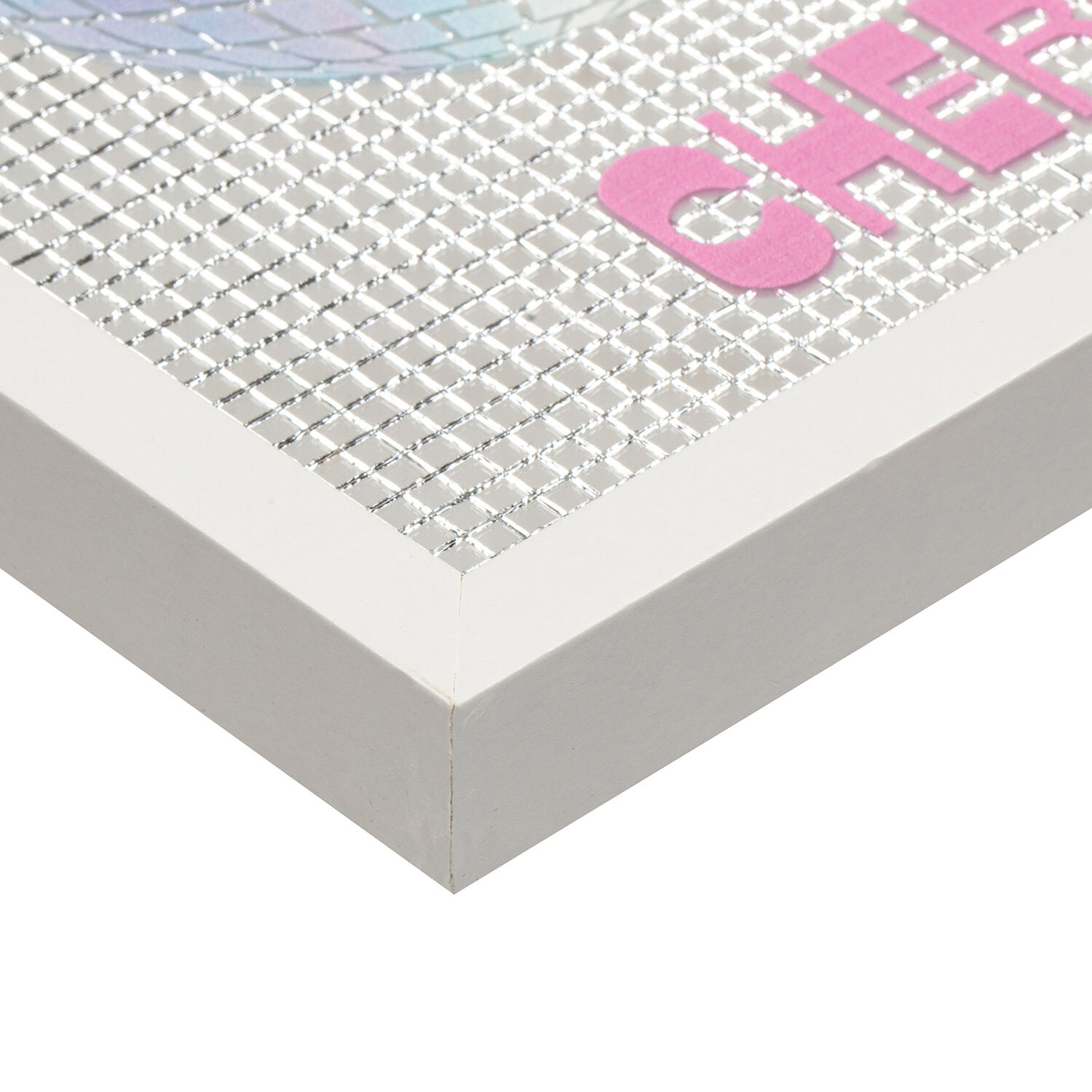 Disco Cherries Mirrored Framed Plaque - Multicolour Image 4