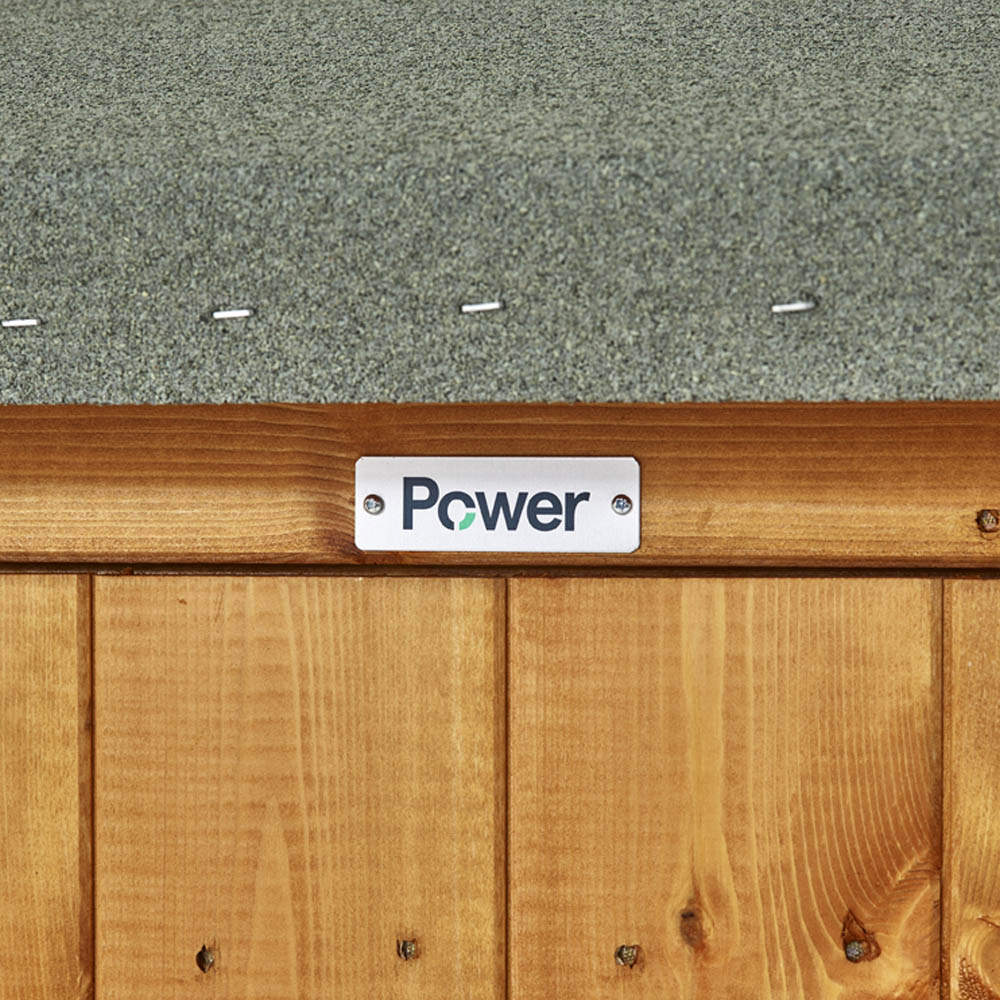 Power Sheds 20 x 6ft Double Door Apex Potting Shed Image 3