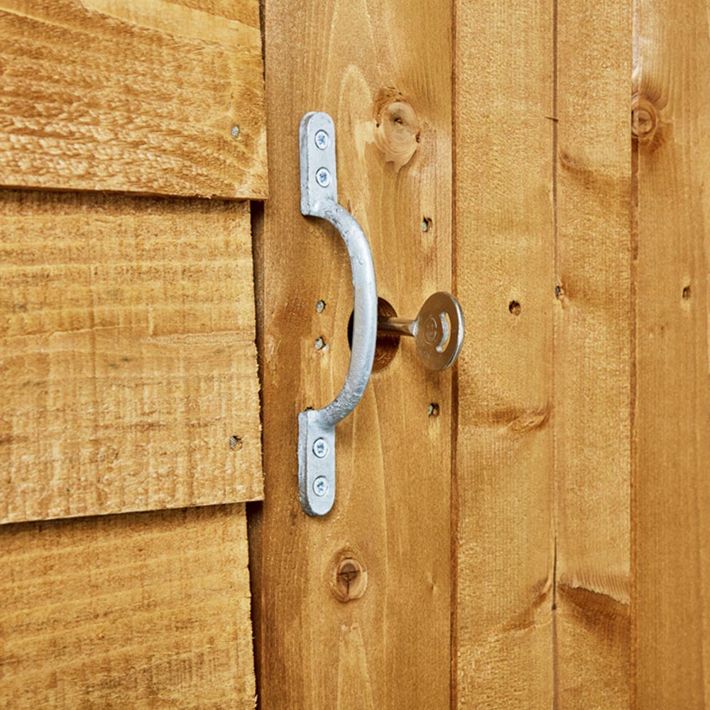 Power Sheds 14 x 8ft Double Door Overlap Pent Wooden Shed with Window Image 5