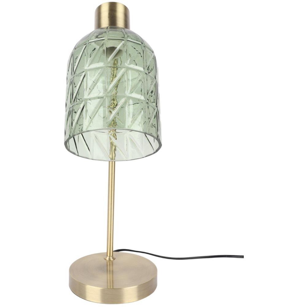 Amilla Glass Table Lamp Green Image 5