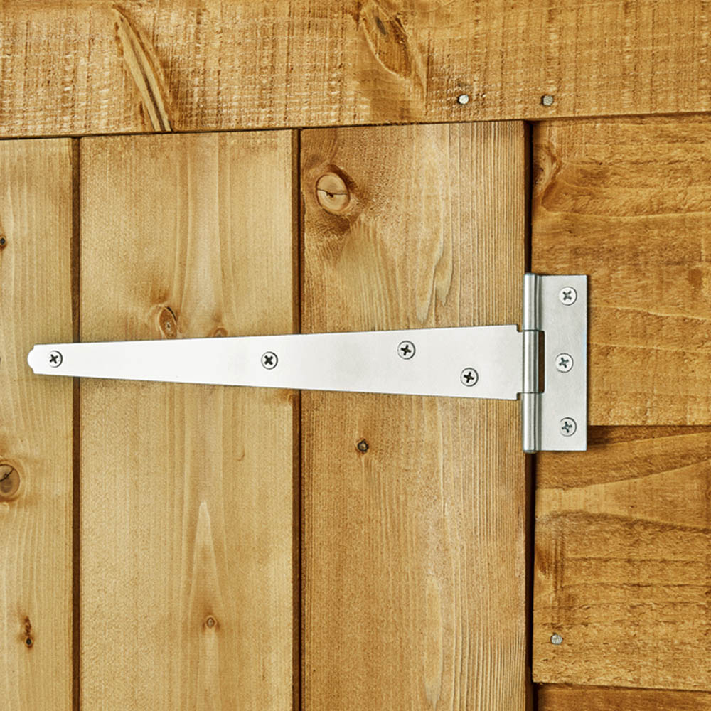 Power Sheds 20 x 8ft Double Door Overlap Pent Wooden Shed Image 4