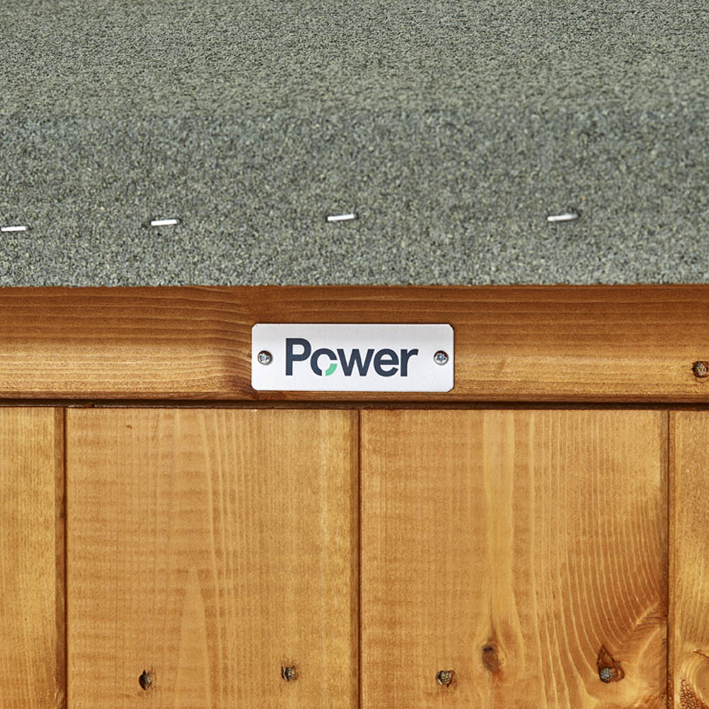 Power Sheds 18 x 6ft Double Door Pent Potting Shed Image 3