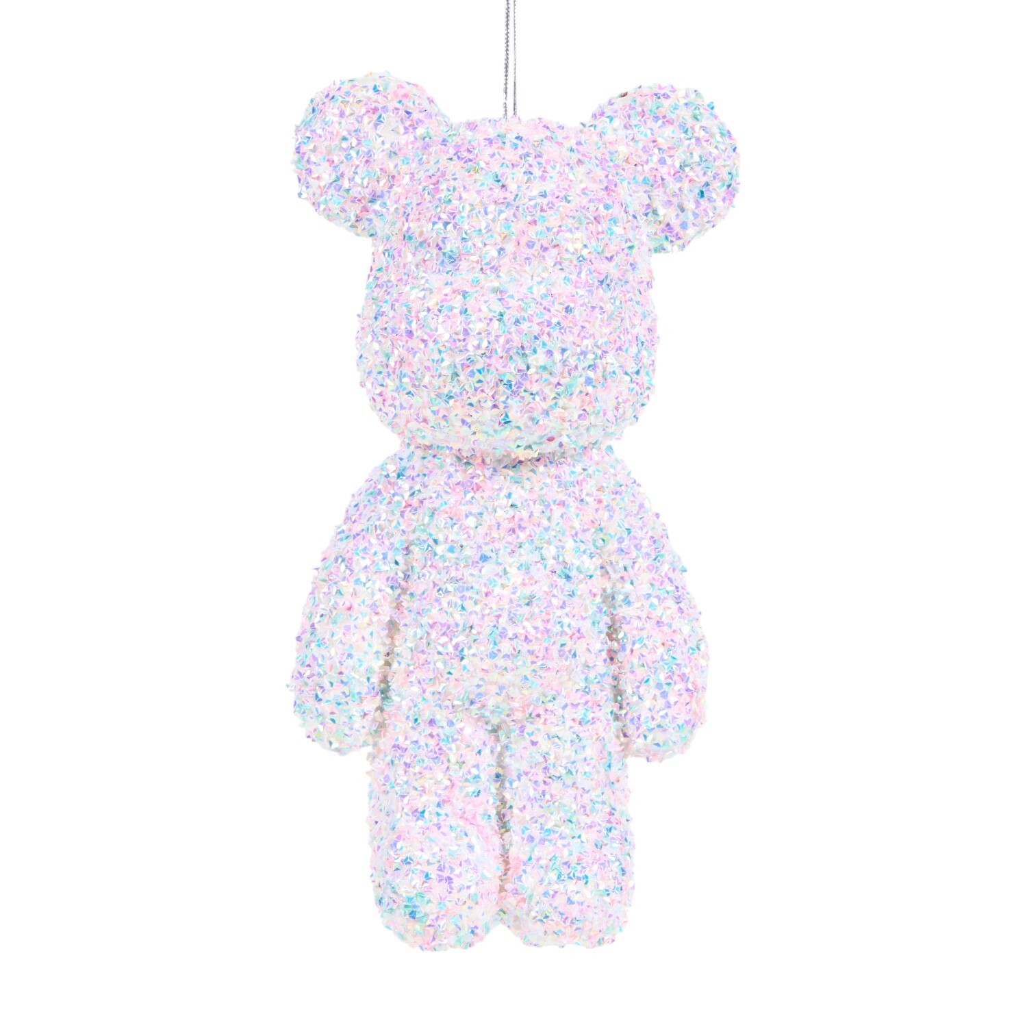 Glitter Bear DecorationMulticolour Image 2