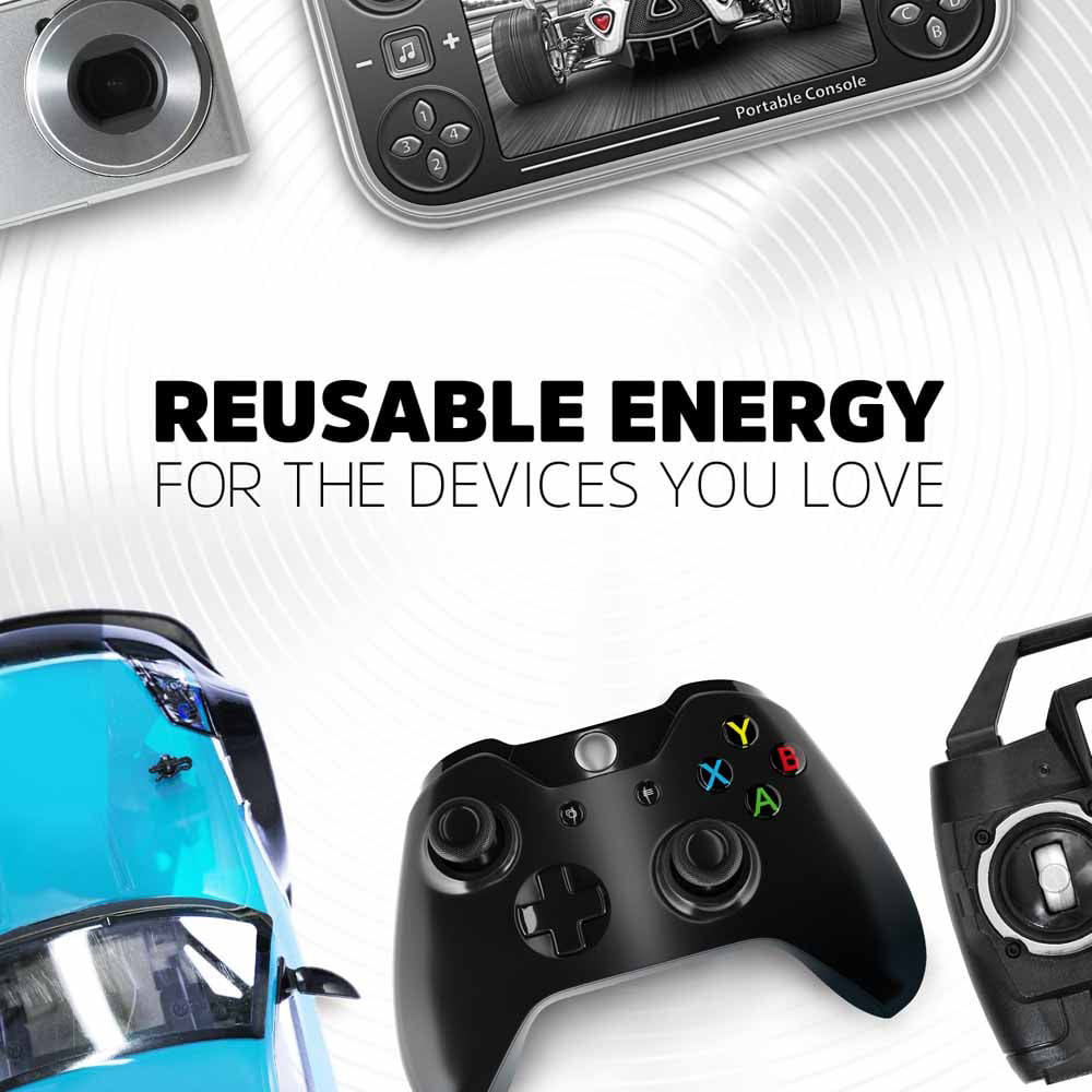 Energizer AAA 4 Pack 1.2V 700mAh NiMH Rechargeable Batteries Image 6