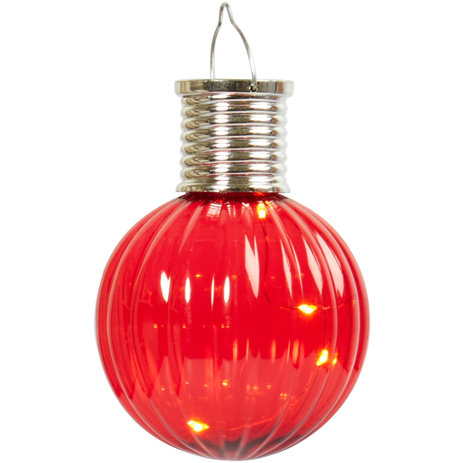 Solar Hanging Bulb Light Image 5