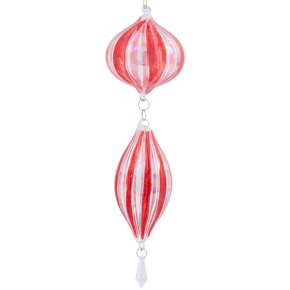Lustre Candy Cane DropletRed Image 1