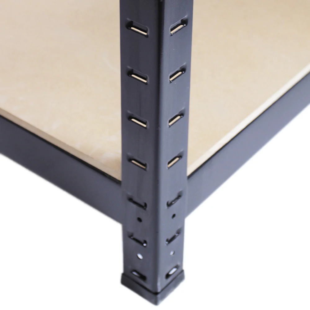 Monster Racking T-Rax Metal Storage Black Shelf 90cm 3 Pack Image 5