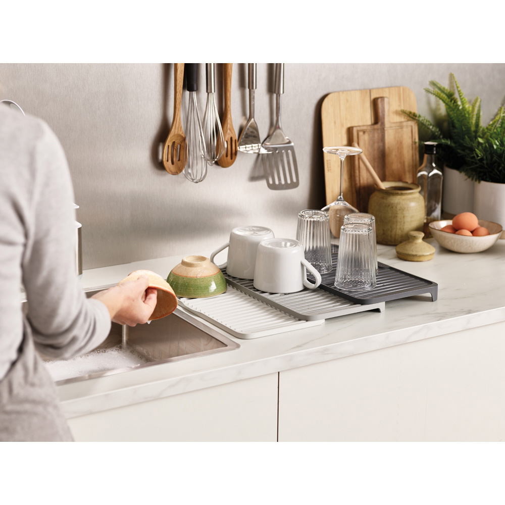 Joseph Joseph Tier Grey Expandable Draining Board Image 2