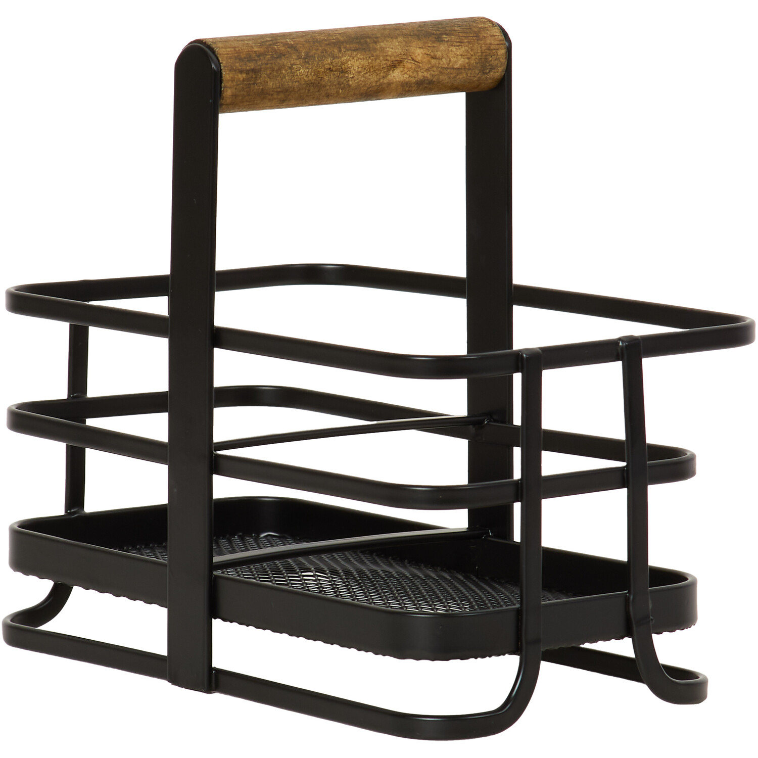 Malmo Storage Caddy with Handle - Black Image 2