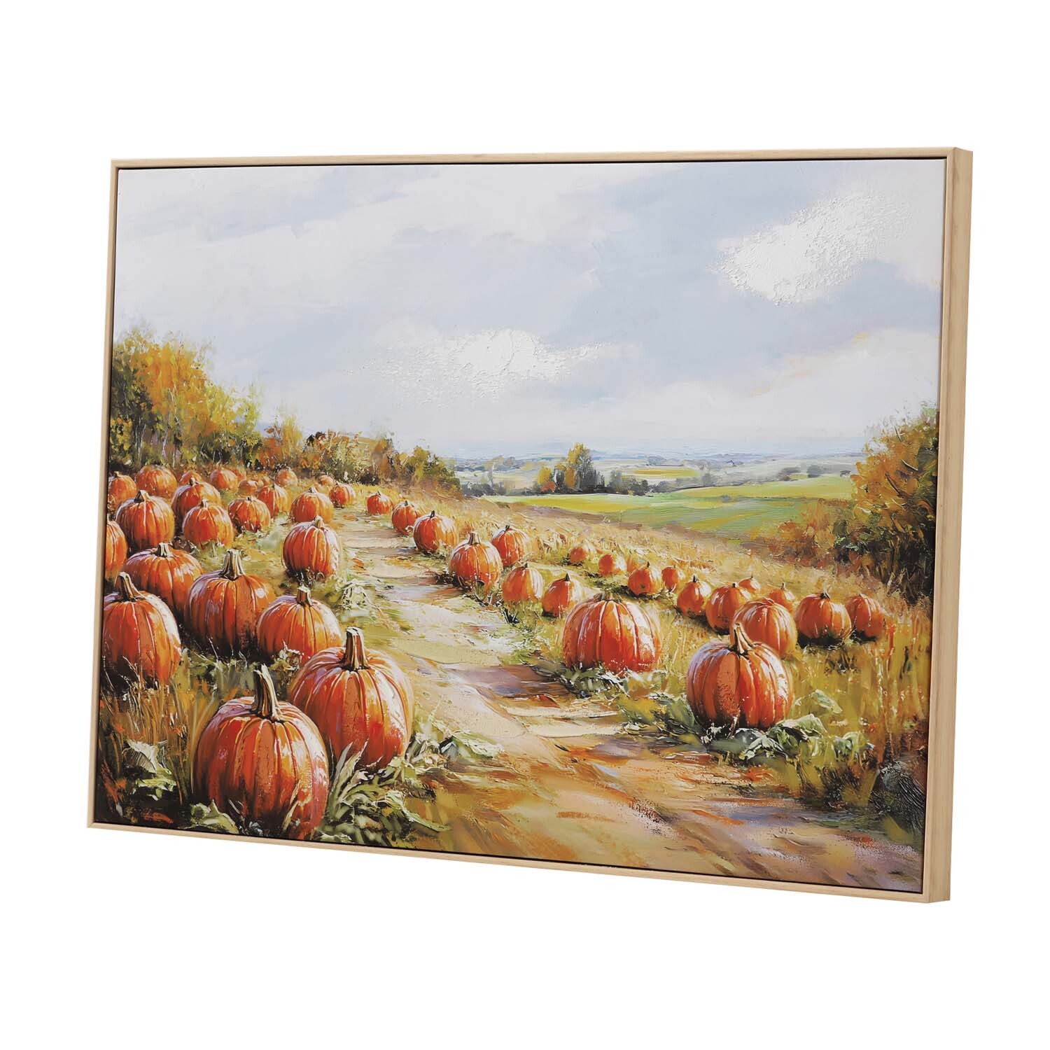 Pumpkin Patch Framed Wall Art Multicolour Image 5