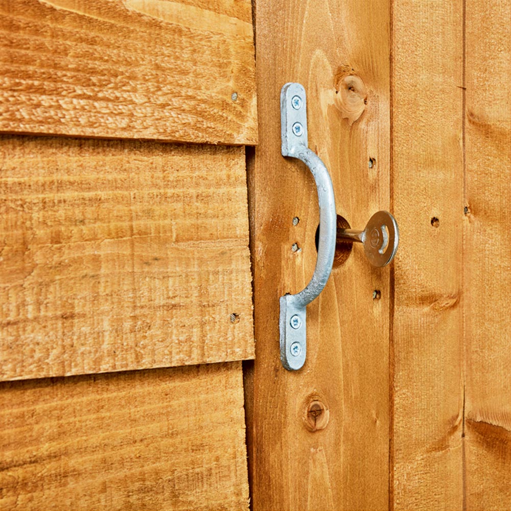 Power 4 x 6ft Overlap Pent Garden Shed Image 7