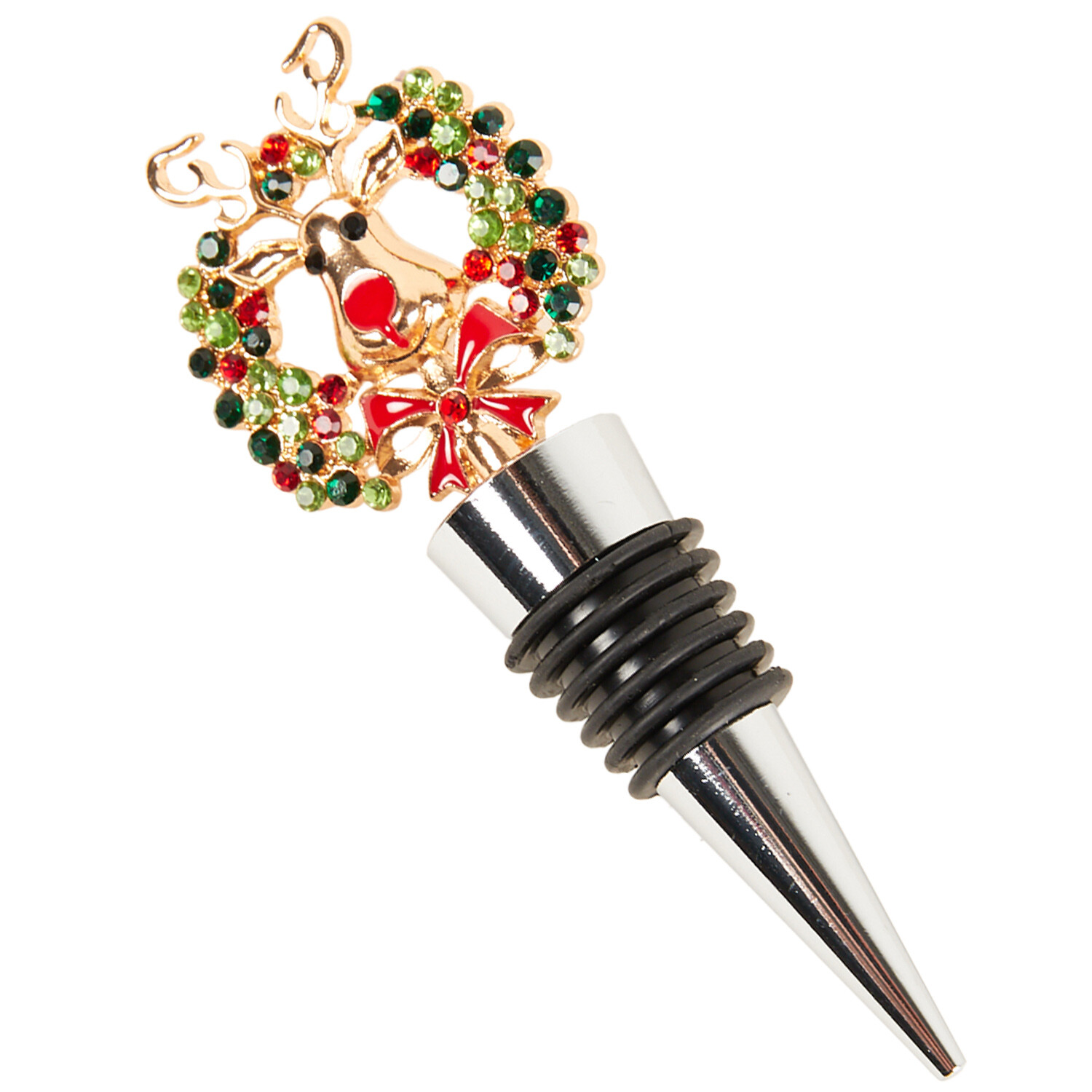 Christmas Wine Stopper - Multicolour Image 4