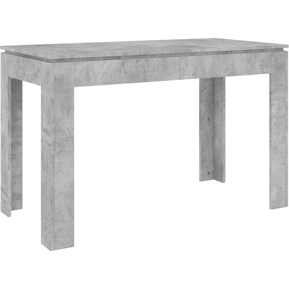 Walplus 4 Seater Dining Table Concrete Grey Image 2