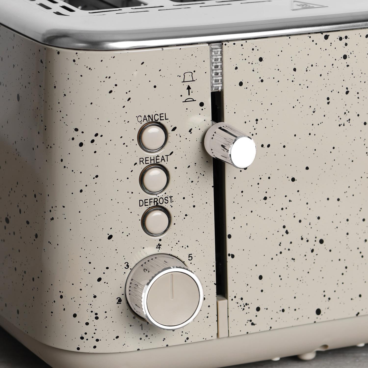 Kiso 4-Slot Toaster - Cream Image 4