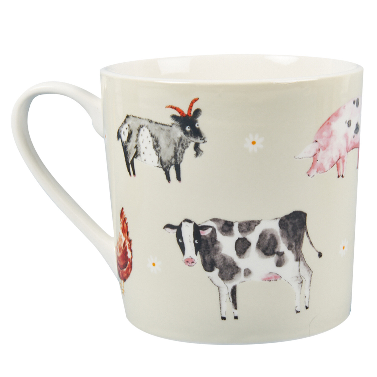 Pack of 4 Daisy Farm Boston Mug Image 7