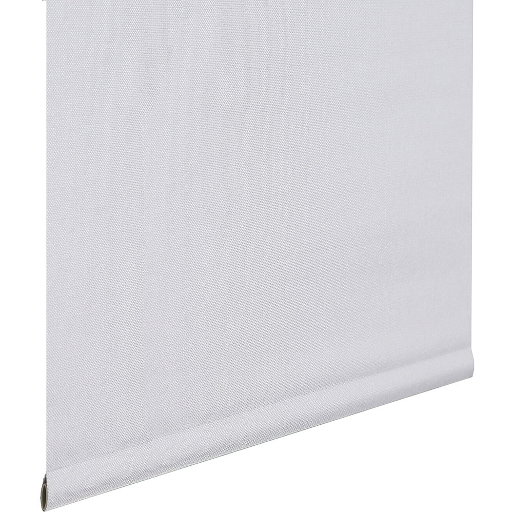 Textured Blackout Roller Blind - White / 120cm Image 5