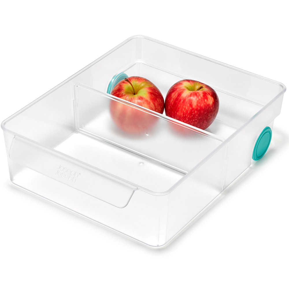 Joseph Joseph Extra Large Fridge Storage Container with Removable Divider Image 3