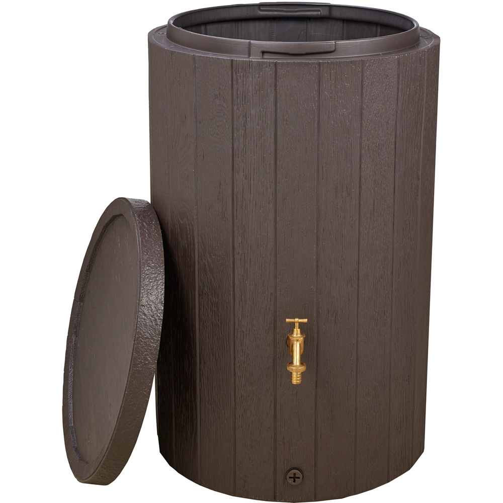 Garantia Timber Brown Water Butt 230L Image 3
