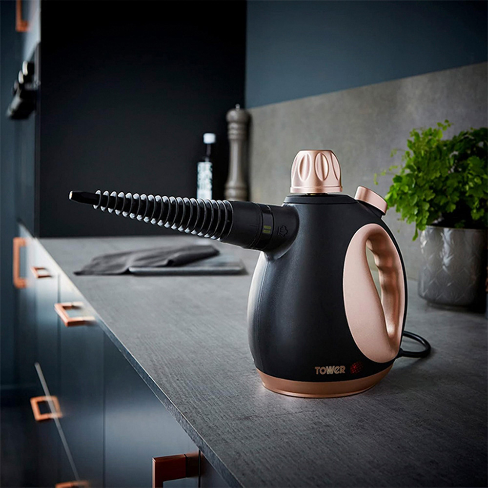Tower Rose Gold Handheld Steam Cleaner Image 7