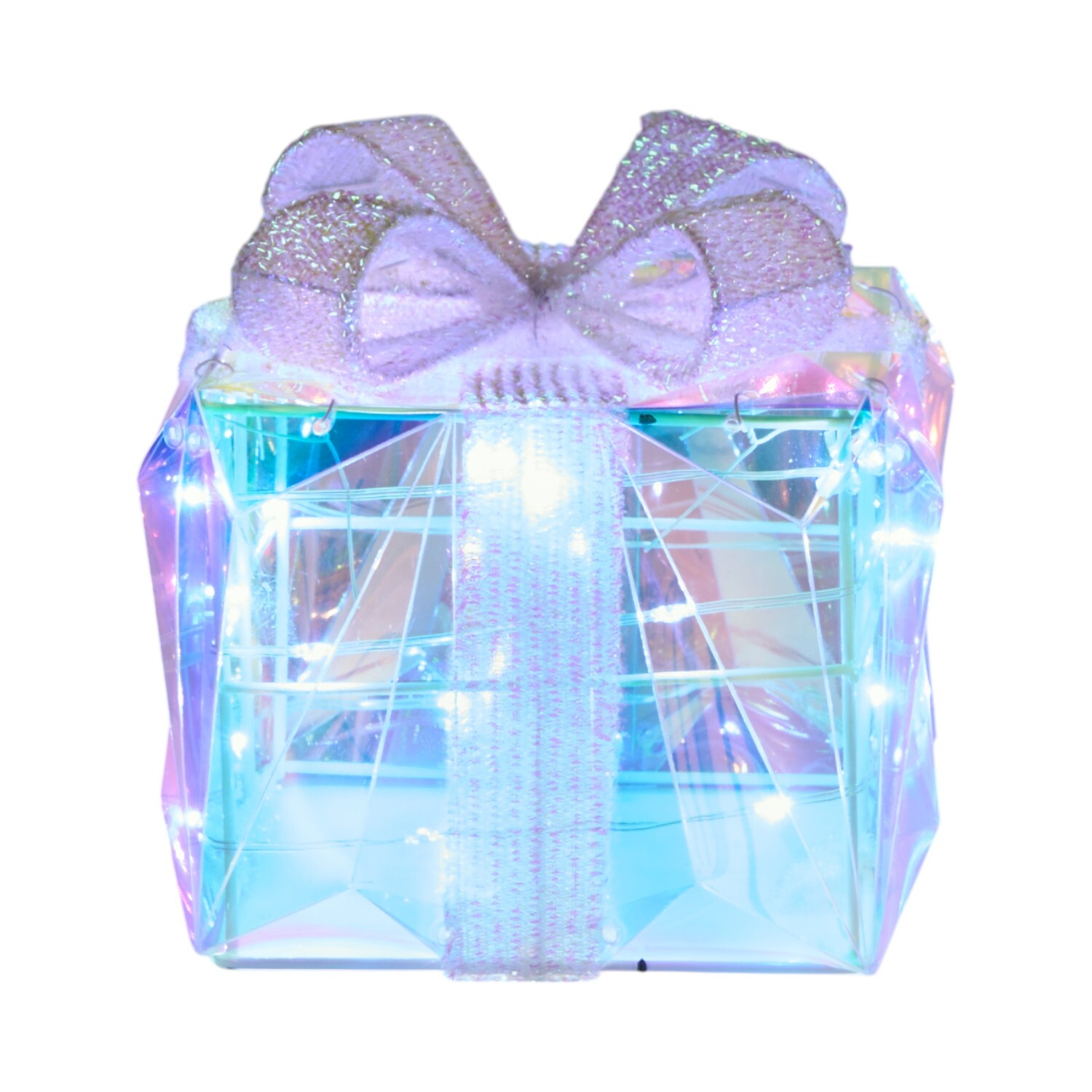 Set of 3 LED Iridescent Presents Image 6