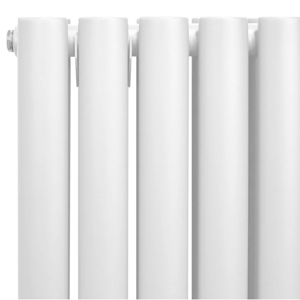 Monster Shop 4562BTU White Oval Column Radiator and Valves 600 x 1020mm Image 4