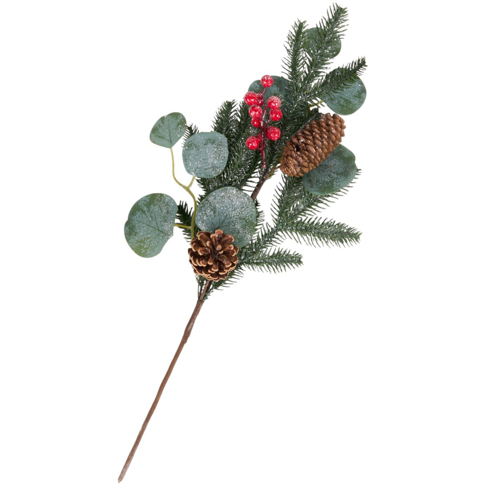 Festive Berry Spray - Red Image 4