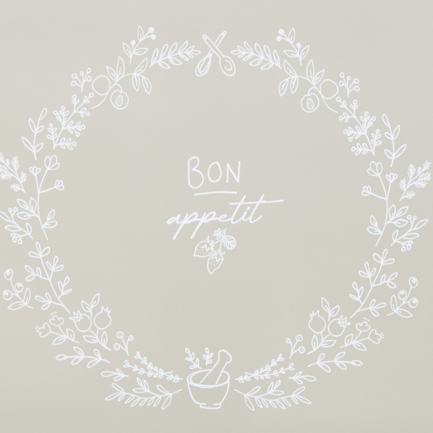Bon Appetit Lap Tray - Beige Image 3
