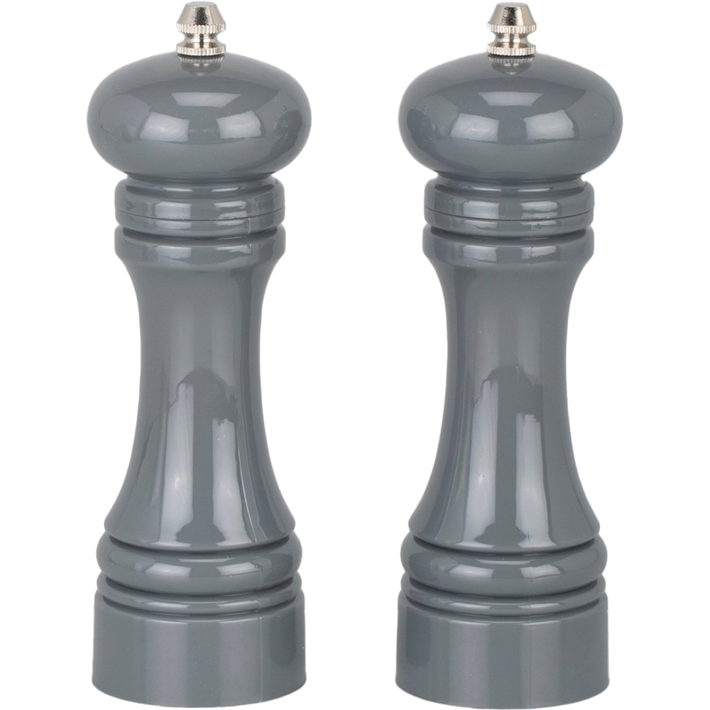 Single Henley Glossed Salt and Pepper Mill Set in Assorted styles Image 2