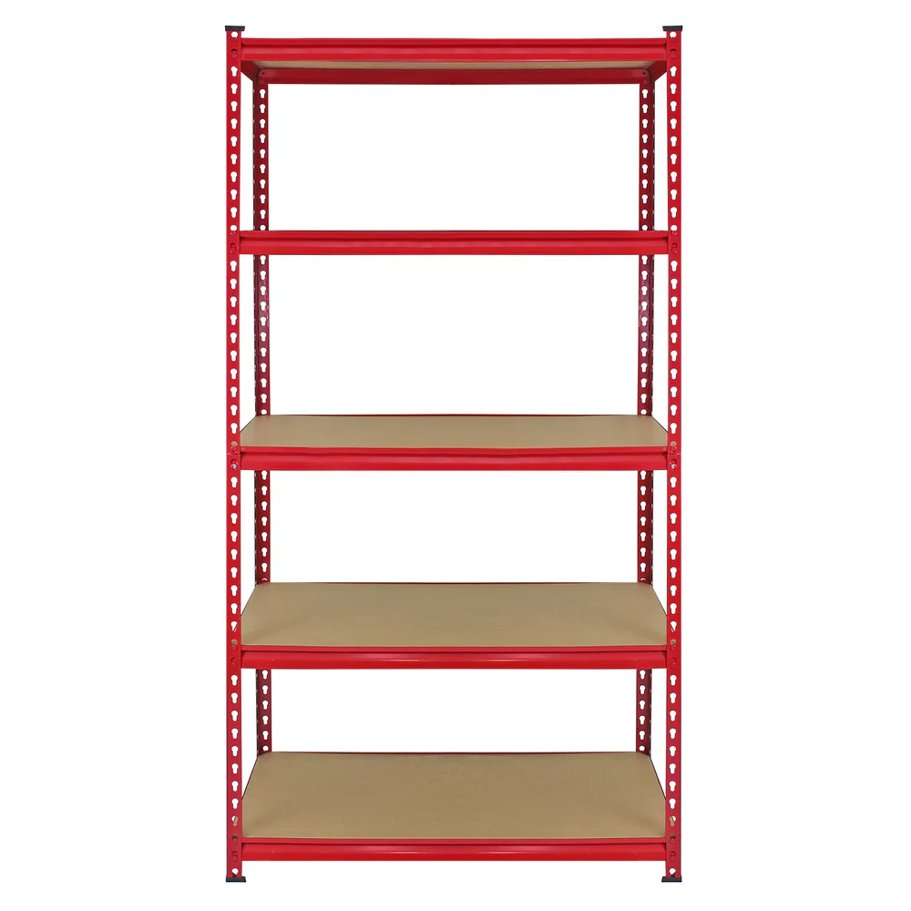Monster Shop Z-Rax Red Metal Racking Units with Mallet 90cm 5 Pack Image 3
