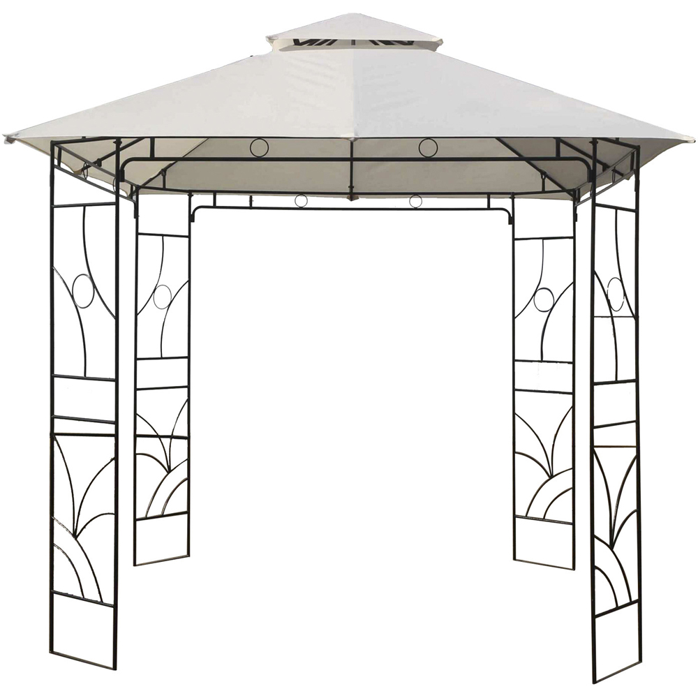 Outdoor Essentials Arosa 2.5 x 2.5m Steel Gazebo Image 2