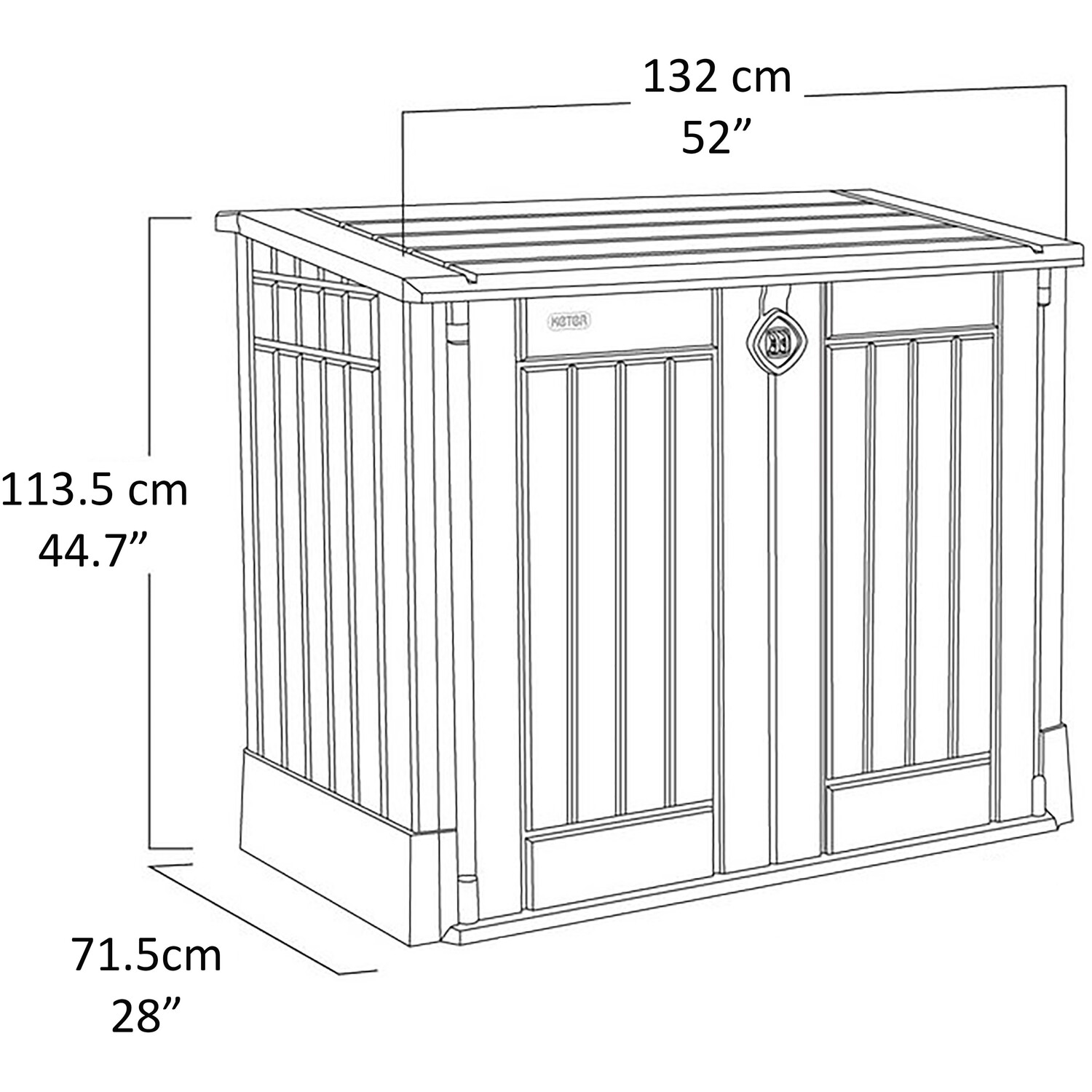 Keter Store It Out Midi - Grey Image 9