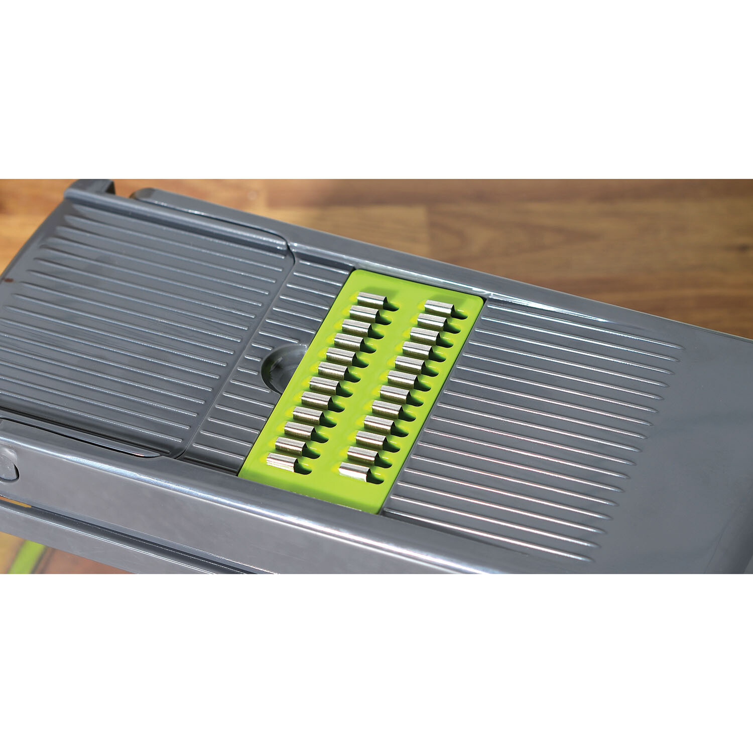 MY Vegetable Cutting Chopper - Grey and Green Image 13