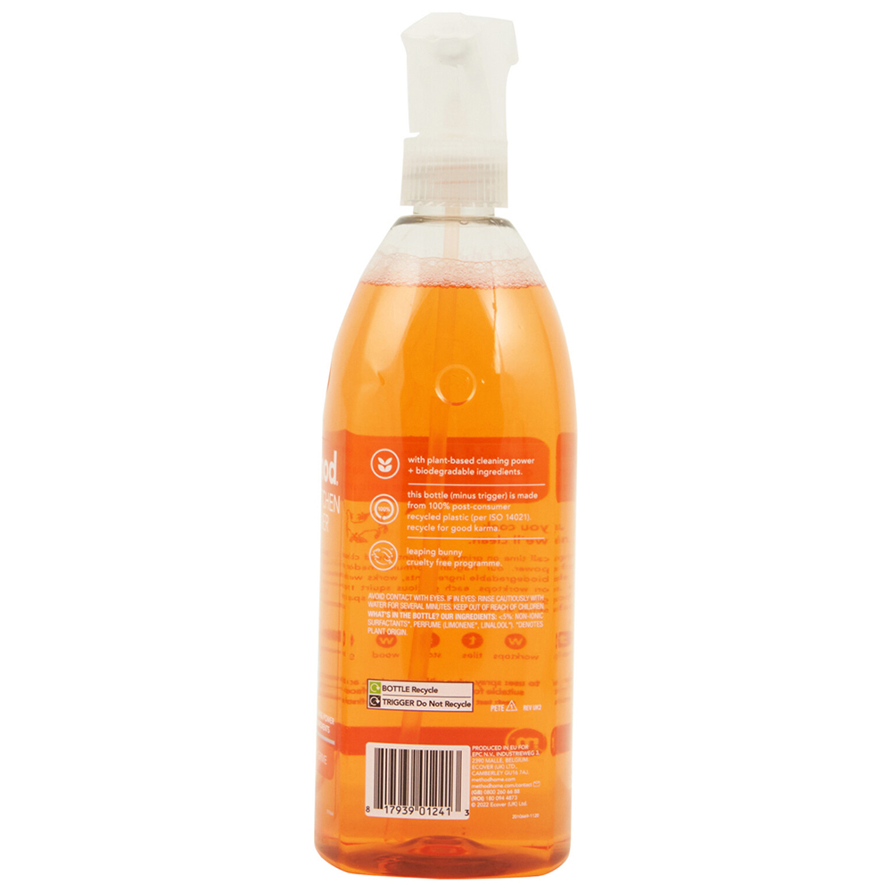 Method Clementine Daily Kitchen Cleaner 828ml Image 3