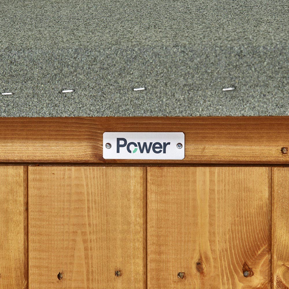 Power Sheds 16 x 8ft Double Door Apex Wooden Shed Image 3