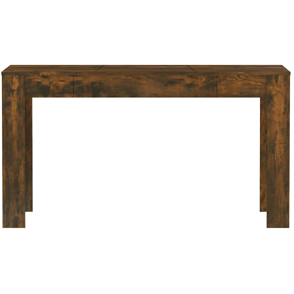 Walplus 6 Seater Dining Table Smoked Oak Image 6